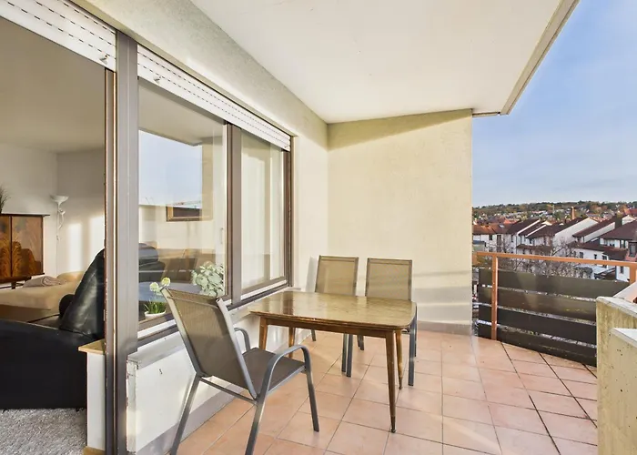 Gemütliche Mit Balkon Und Ausblick Apartamento